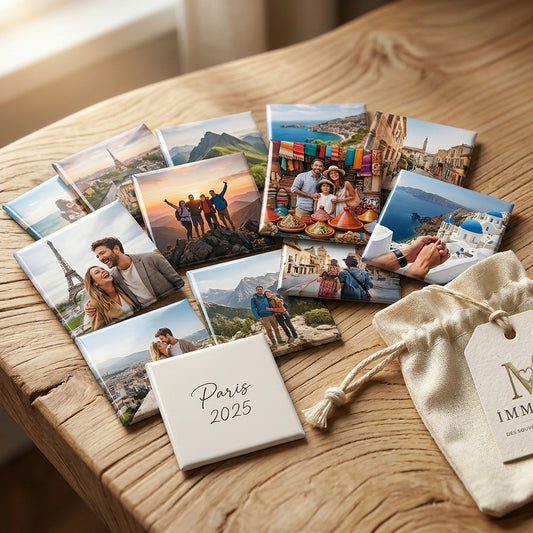 Pack de 16 (+1 grátis) ímanes personalizados IMMANIS®