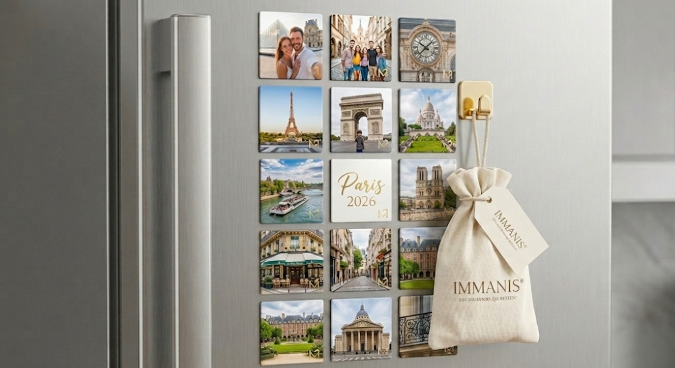 Pack de 16 (+1 grátis) ímanes personalizados IMMANIS®
