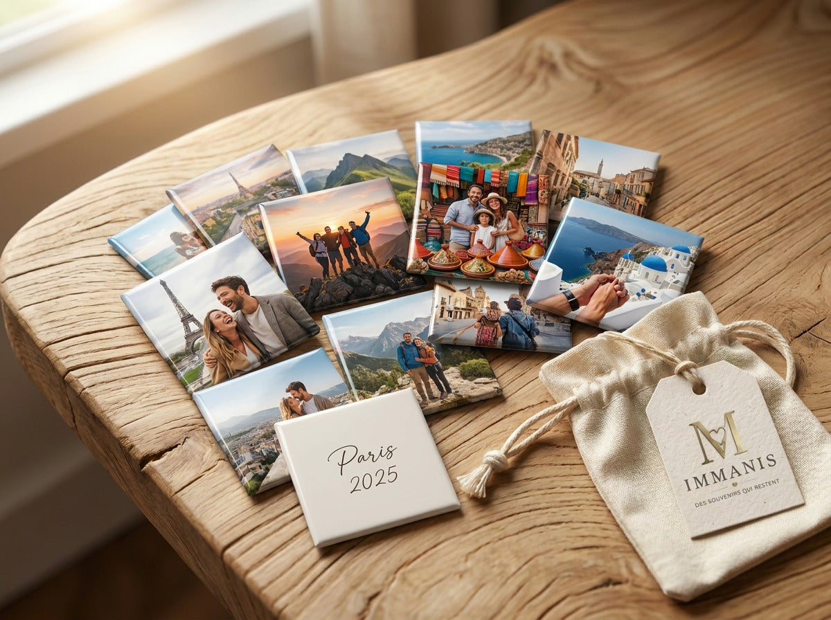 Pack de 16 (+1 grátis) ímanes personalizados IMMANIS®
